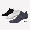 Brooks Brooks Run-In 3-Pack Asphalt/White/Black Καλτσες U (9000087106_55127)