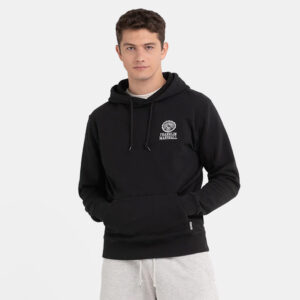 Franklin & Marshall Franklin & Marshall Fleece Ανδρική Μπλούζα με Κουκούλα (9000124096_1469)