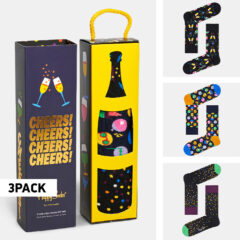 Happy Socks Happy Socks Celebration Gift Set 3-Pack Unisex Κάλτσες (9000126623_2074)