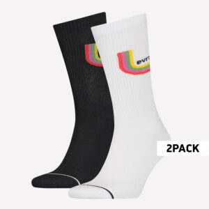 Levis Levis Reg Cut Rainbow Logo Unisex Κάλτσες - 2 Pack (9000092570_56207)