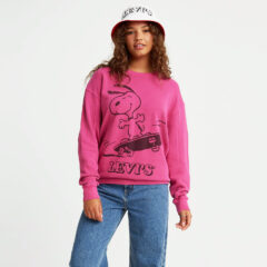 Levis Levi's Unbasic Crew Sweatshirt Snoopy Γυναικεία Μακρυμάνικη Μπλούζα (9000054218_26107)