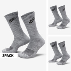 Nike Nike Everyday Plus Cushioned Crew 2-Pack Unisex Κάλτσες (9000109924_54881)