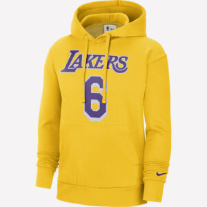 Nike Nike NBA Los Angeles Lakers Lebron James Ανδρική Μπλούζα με Κουκούλα (9000081029_37360)