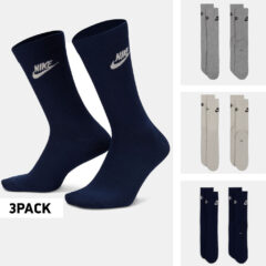 Nike Nike Sportswear Everyday Essential 3-Pack Unisex Κάλτσες (9000130414_20432)