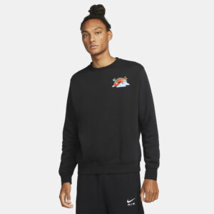 Nike Nike Sportswear Fleece Crew Swoosh Spirit Ανδρική Μπλούζα Φούτερ (9000111691_1469)
