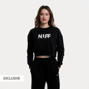Nuff Nuff Graphic Crop Γυναικεία Μπλούζα Φούτερ (9000108381_1469)