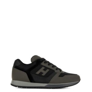 Hogan Sneakers ανδρικά Hogan Dark Grey H321 ALLACCIATO H 3D
