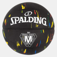 Spalding Spalding Marble Series Black Rainbow Rubber Μπάλα ΜπάσκετΝο 7 (9000098650_58094)