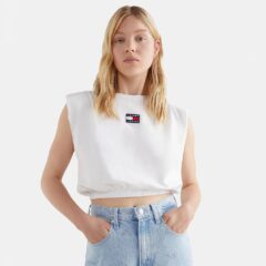 Tommy Jeans Tommy Jeans Tjw Crop Elasticated Badge Tank (9000102925_1469)