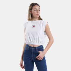 Tommy Jeans Tommy Jeans Tjw Crop Elasticated Badge Tank (9000102926_1539)