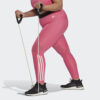 adidas adidas Hyperglam 3-Stripes 7/8 Tights (Plus Size) (9000122718_3142)