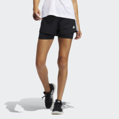 adidas adidas Pacer 3-Stripes Woven Two-In-One Shorts (9000123067_22872)