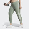 adidas adidas Performance Optime TrainIcons 3-Stripes 7/8 Tights (Plus Size) (9000131629_3565)