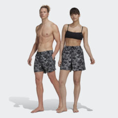 adidas adidas Short Length Graphic Swim Shorts (Gender Neutral) (9000124306_22872)