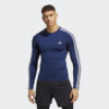 adidas adidas Techfit 3-Stripes Training Long Sleeve Tee (9000135609_5123)
