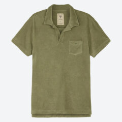 OAS OAS Solid Khaki Ανδρικό Polo T-shirt (9000079955_3565)