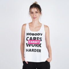 Target Target 'Work Harder' Γυναικεία Αμάνικη Μπλούζα (9000053643_3198)